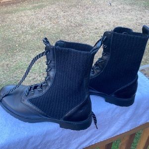 Splendid Black Leather Saylor Boot